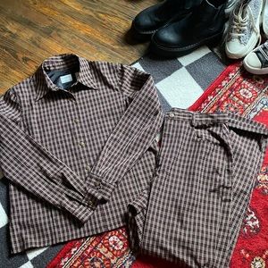 Vintage Plaid set